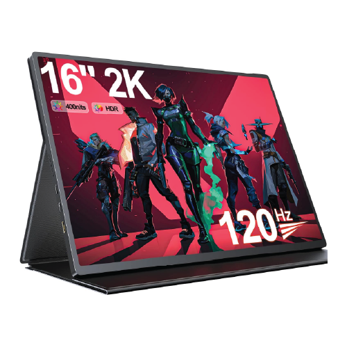 UPERFECT Monitor portátil para juegos 2K 120Hz, 16